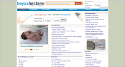 Desktop Screenshot of beyazhastane.com