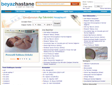 Tablet Screenshot of beyazhastane.com